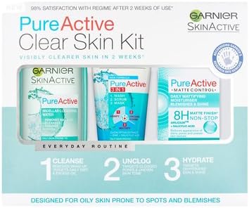 Garnier Pure Active Regime Kit