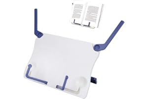 AGATIGE Soporte para Libros de Música Ajustable, Soporte de Música de Escritorio para Partituras Soporte Plegable de Soporte de Partituras para Documentos de Guitarras de Piano para Oficina Casa Estudiante