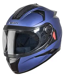 Steelbird SBH-17 Robot Glossy y.blue with Plain Visor,560mm