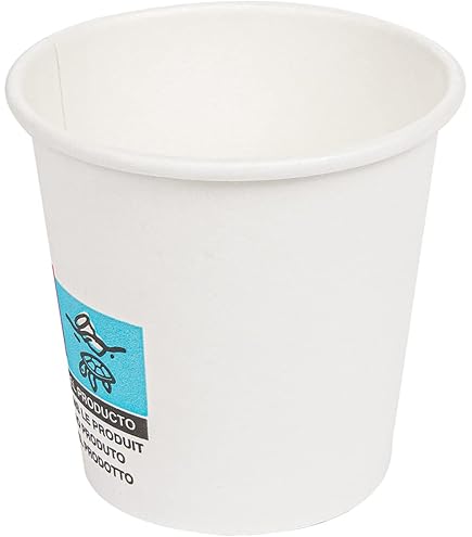 García De Pou - 50 Gobelets Carton 180ml - Pour Boissons Chaudes - Marron - Ø7,2/5,3cm