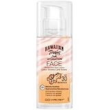 Hawaiian Tropic Silk Hydration Face Sun Loción SPF 30 Moisturisation - 1 unidad