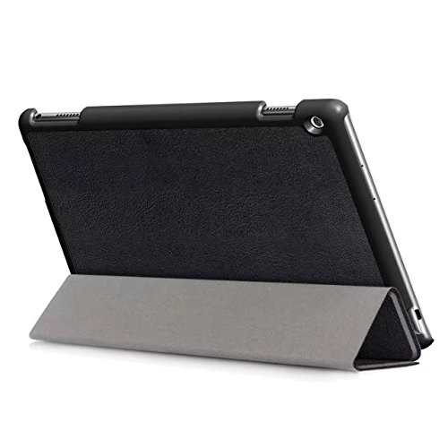 Skytar Etui für Huawei MediaPad M3 Lite 10,Huawei M3 Lite 10 Zoll tablethülle – PU Leder Flip Cover Smart Case Stand Hülle für Huawei MediaPad M3 Lite 10 LTE / WiFi (10,1 Zoll) 2017 Release Tablet-PC Schutzhülle Tasche,*Schwarz - 7