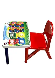 Safety Set of Kids Table & Chair