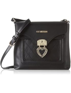 Love Moschino Damen JC4098 Umhängetasche Schwarz (black)