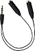 Produktbild Ready2Music R2MSPLBLACK Audio Splitter Kabel schwarz