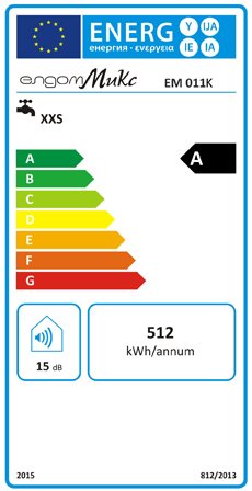 YUNGA Klein Durchlauferhitzer 3,5 KW mit Einhebelmischer und Kabel - 2
