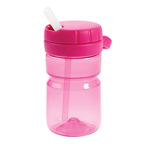 OXO Tot Twist Top Water Bottle (Raspberry) - 8