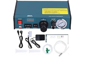 Semi-Automatic Glue Dispenser Machine Digital Display Liquid Adhesive Dispenser Semi-Automatic/Manual Use(AC220V )