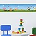Wandkings border "Big Farm" Length: 450 cm, self-adhesive, for children's rooms