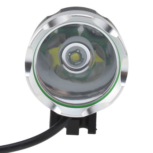 [2 in 1] LED Fahrradbeleuchtung + Stirnlampe - 2000Lm, 3 Modi, inkl. Akkulader Kopfband Fahrradanbringung