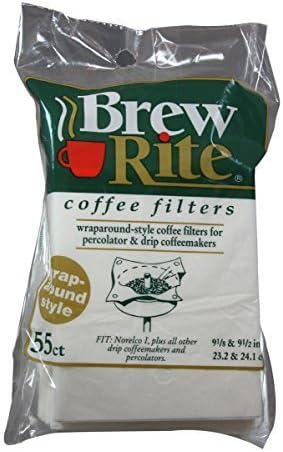 Brew Rite Rockline Wrap Around Coffee Filters 3 Pack by Brew Rite