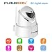 Produktbild FLOUREON 1080P IP Kamera Wlan Überwachungskamera ONVIF IP Cam P2P Netzwerkkamera Pan / Tilt Baby Monitor Gegensprech Bewegungsmelder IR-CUT Nachsicht unterstüzt Micro SD Weiß