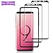 Produktbild ROSEE S9 Plus Panzerglas(2 Pack) (mit Einbaupositionierer), 3D Vollständige Abdeckung/9H Härte/Anti-Kratzer/Wasserdicht Panzerglas Schutzfolie für Samsung Galaxy S9 Plus