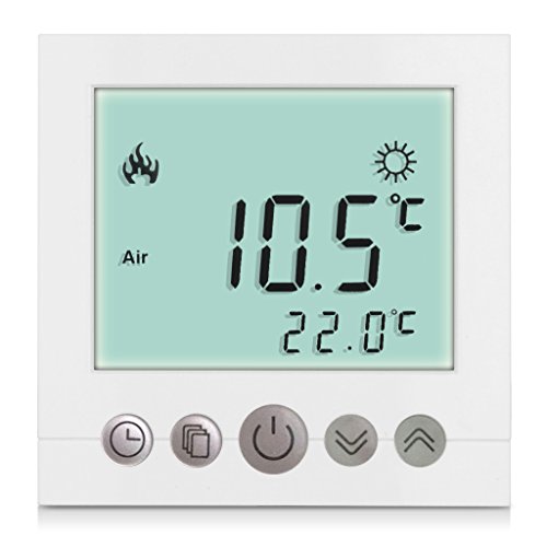 4x BYC16.H3 16A Excelvan® Weiß Heizung System Thermostat Smart Digital LDC Display Heim Raumthermostat - 2