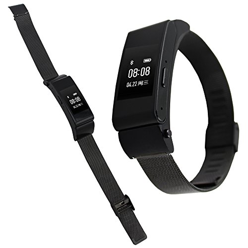 Casefashion Watch Band für Huawei TalkBand B2 , Ultra-thin Stainless Steel Edelstahl Bracelet Watch Band Strap