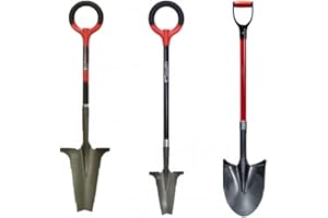 ROOT SLAYER ROOTSLAYER Vendenteo - Confezione robusta – Nero – Speciale per adulti massicci con bordi dritti – Giardino