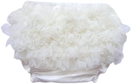 DELEYBaby Girls Solid Lace Pettiskirt Ruffle Bloomers Briefs Panties Nappy Diaper Covers