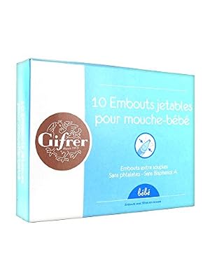 Gifrer PHYSIOLOGICA 10 embouts pour Mouche bébé par aspiration