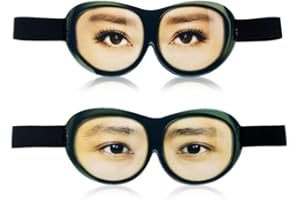 VIKSAUN 2 piezas Antifaz para Dormir, máscaras de ojos suaves y esponjosas y transpirable, gafas de descanso, Viajes Siestas Trabajo por Turnos, Juegos De Fiesta De Dormir De Viaje (2 piezas)