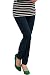 Sweet Mommy Raised Stretchy Maternity Skinny Trousers NVM