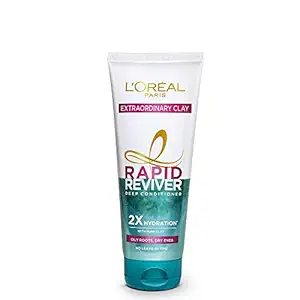 LOreal Paris Rapid Reviver Extraordinary Clay Deep Conditioner, 180ml