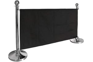 Bolero Abschirmwand schwarz