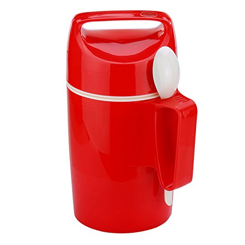 Rotpunkt 503049 Speisegefäß, Kunststoff, rot, 12.1 x 12.1 x 25.7 cm