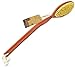 Noppor Wooden Bath Brush with Long Reach Handle Handled Wood Shower Scrubber 19" RS.2903.00