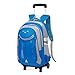 Produktbild BGTRRYHY Schulrucksack Trolley Schulmädchen Junge Kind Büchertasche 6-12 Wasserdicht-blue-2-A