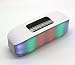 Produktbild TBY Drahtlose Bluetooth-Lautsprecher, High-Power-Dual-Lautsprecher-Sound, Insert TF-Karte, USB-Player, FM-Radio, Freisprech-Anruf, Aux-Audio-Eingang, Intelligent Kompatibel,White