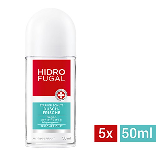 Hidrofugal Anti-Transpirant Dusch-Frische Roll-On, 5er Pack (5 x 50 ml) - 2