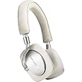 B&W P5 Cuffie HiFi (Cavo di connessione MFi per iPod e iPhone) in metallo e vera pelle, colore: Avorio occasione - Polaris Audio Hi Fi