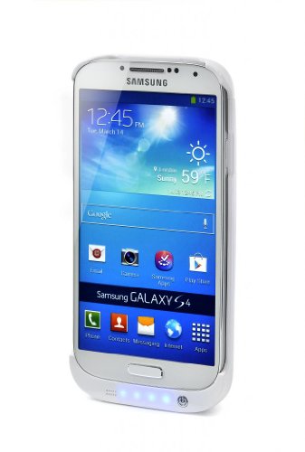 Powercase Sleeve for Samsung Galaxy S4 - White