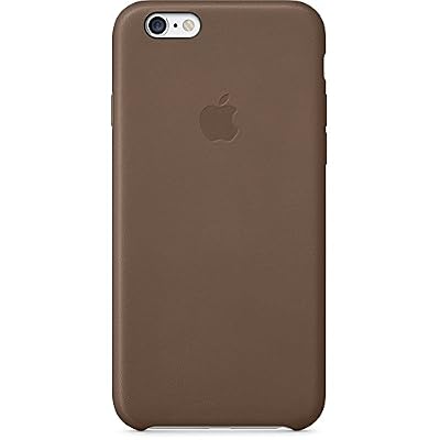 Apple MGR22ZM/A Coque en cuir pour iPhone 6 Brun Olive