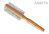 ANKITA WOODEN ROUND HAIR BRUSH RS.189 (30.00% Off) - Amazon