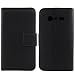 Produktbild Gukas Design Echt Leder Tasche Für Ulefone Armor 4.7" Hülle Lederhülle Handyhülle Handy Flip Brieftasche mit Kartenfächer Schutz Protektiv Genuine Premium Case Cover Etui Skin (Schwarz)