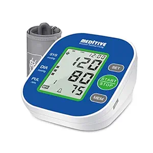 MEDITIVE Fully Automatic Arm-type Digital Blood Pressure Monitor with option for micro USB port