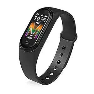 HKUTOTECH HKUTOTECH Bluetoth Wireless Smart Watch Fitness Band for Boys, Girls, Men, Women & Kids | Sports Watch for All Smart Phones I Heart Rate and BP Monitor Brand: HKUTOTECH (m5)