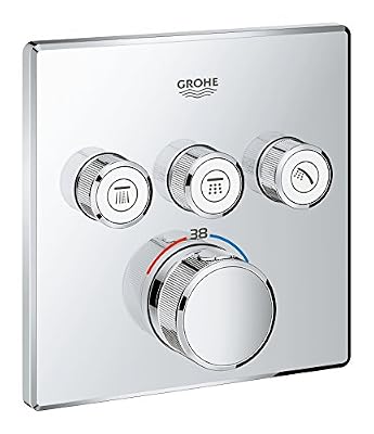 GROHE Grohtherm SmartControl Thermostat avec 3 robinets d'arrêt, 1 pièce, 29126000