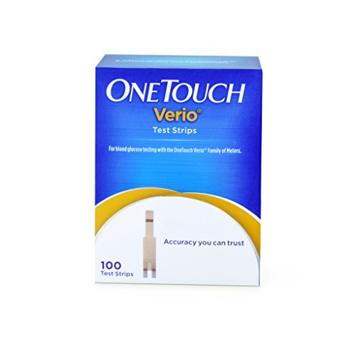 Lifescan OneTouch Verio Diabetic 100 Blood test strips Expiry 8/2019