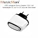 Produktbild MusicMan USB Ladegerät/Netzadapter/ Strom Adapter 230V Weiss - Original MusicMan Zubehör