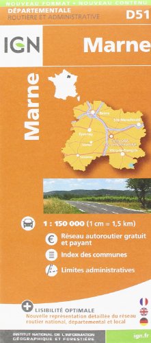 D51 MARNE 1/150.000 gratuit D51 MARNE 1/150.000 gratuit
