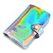 Price comparison product image Nail Stamping Plate Holder Case Shimmer Rainbow Color Square Rectangular 20 Slots Card Package Collection Tool Accessories (Multicolor)