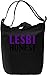 Produktbild Lesbi Honest Slogan Leinwand Tagestasche Canvas Day Bag| 100% Premium Cotton Canvas| DTG Printing|