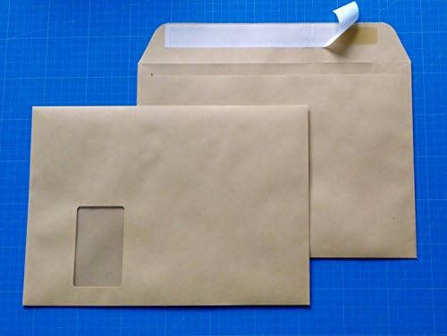 125 °C5 envelopes DINC4 229 x 324 mm Querbe Filling Brown
