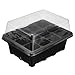 Produktbild 12 Cell Plug Propagation Box Kit Dome + Tray + Inserts with Grow Kitblack & transparent