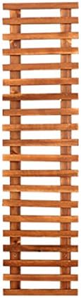 Stands LXF Wall Shelf Flower Solid Wood Balcony Parlor (Size : Width 100cm)