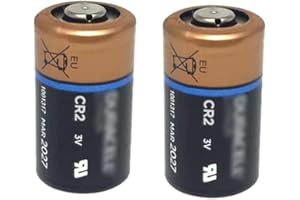 CAMFM 2 unidades CR2 para cámaras de emergencia Fashlight Foto DLCR2 ELCR2 EL1CR2 3 V batería de litio D uracell