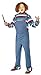 Produktbild Smiffys Chucky die Mörderpuppe Kostüm Halloween Horror Alptraum Chucky 2 Mörder Puppe Herrenkostüm Chuckykostüm für Herren Gr. 48/50 (M), 52/54 (L), Größe:M