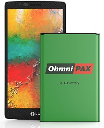 OhmniPax LG G4 Battery- 3000mAh Replacement Li-ion Battery for LG G4